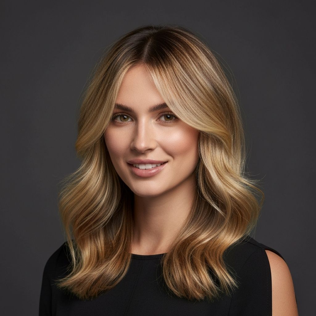 Mechas Iluminadas - Depois